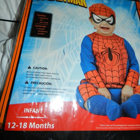 Spider-Man Baby Marvel Costume 12-18 Months NEW!🆕📦🏃💨🚚 - Picture 3 of 16